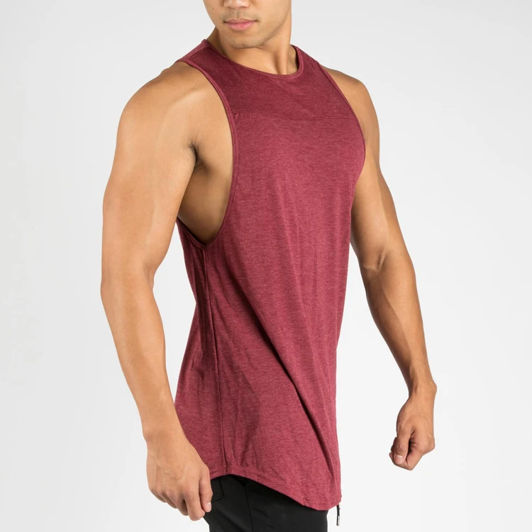 Mens Slim Fit Stringer Mens Gym Singlet Mens Muscle Gym Dropdown Arm 