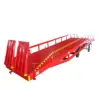 Truck cargo loading unloading hydraulic ramp mobile container load ramp for forklift