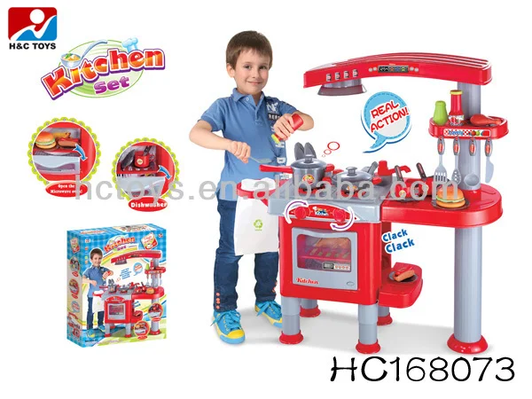 Kid Toy Kitchen Item Hc133708 - Buy Kitchen Toy,Toy Kitchen,Kitchenware