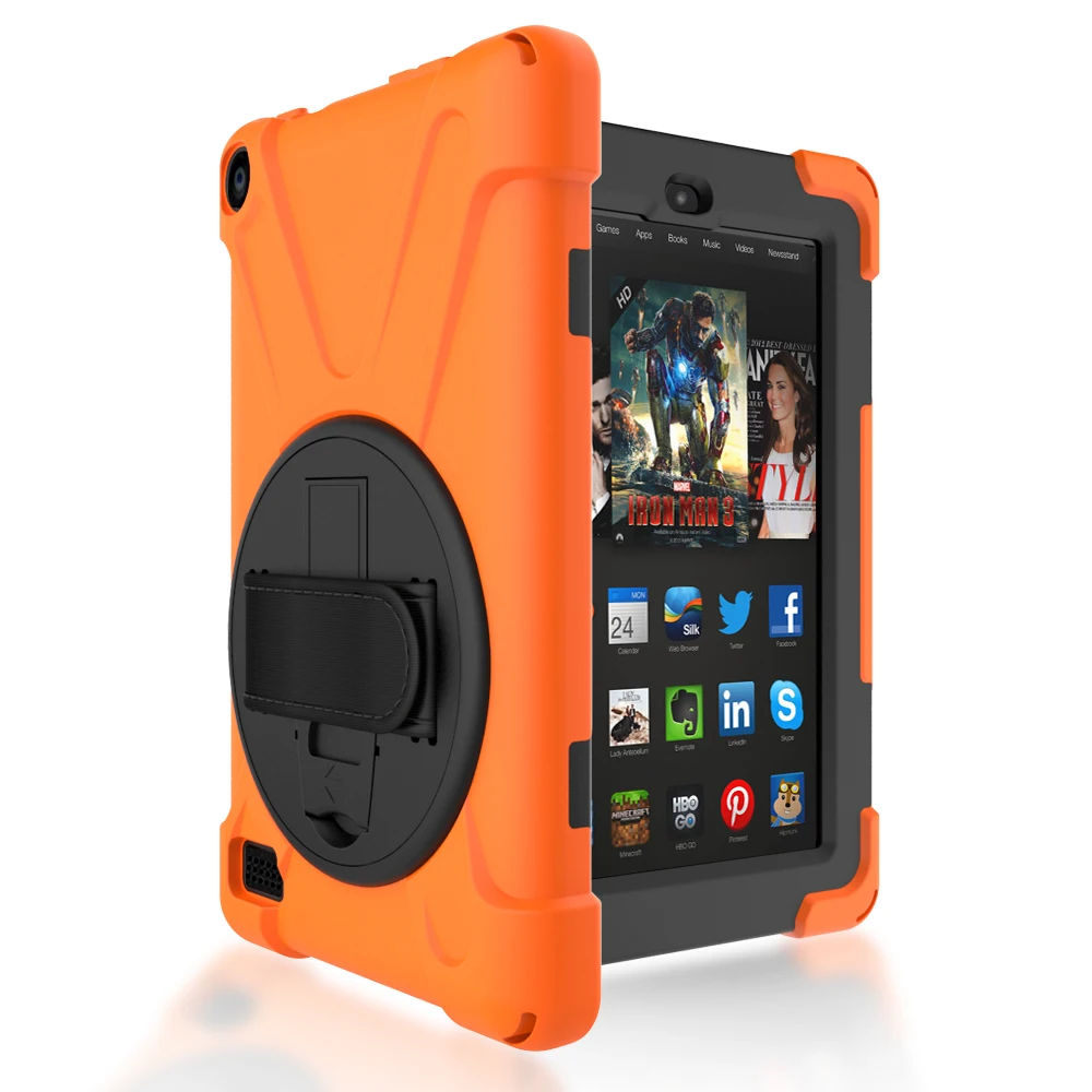 Silicone Heavy Duty Rugged Case For Amazon Fire 7 Buy Case For Amazon