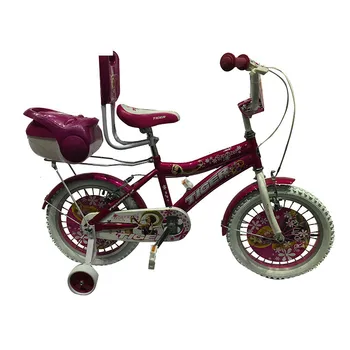 girls bike with baby seat