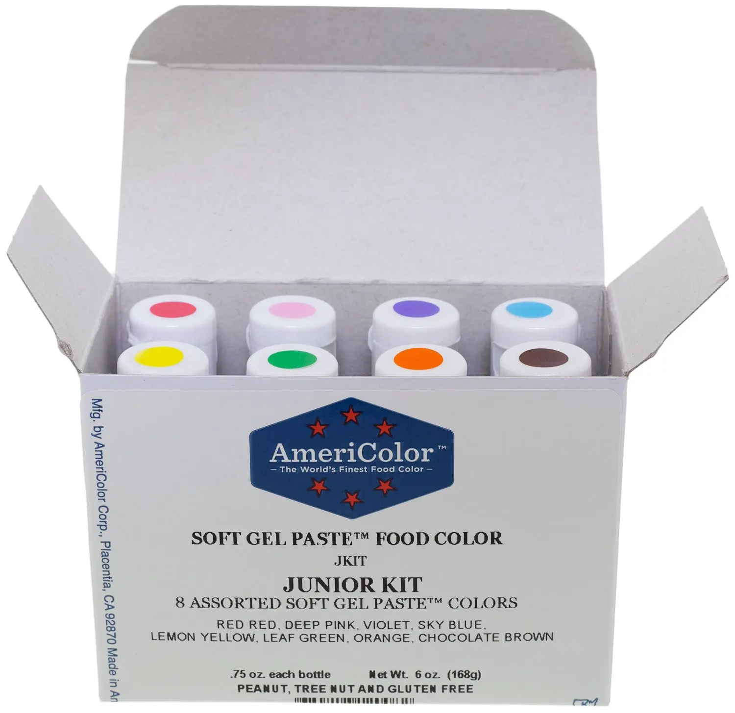 Americolor Gel Paste Color Chart