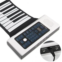 

Portable Bluetooth 61 Keys Electronic Roll Up Piano with Built-in Speaker for Children Kids