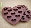 BPA Free 10-Cavity Silicone Valentine Heart Chocolate, Candy and Gummy Mold