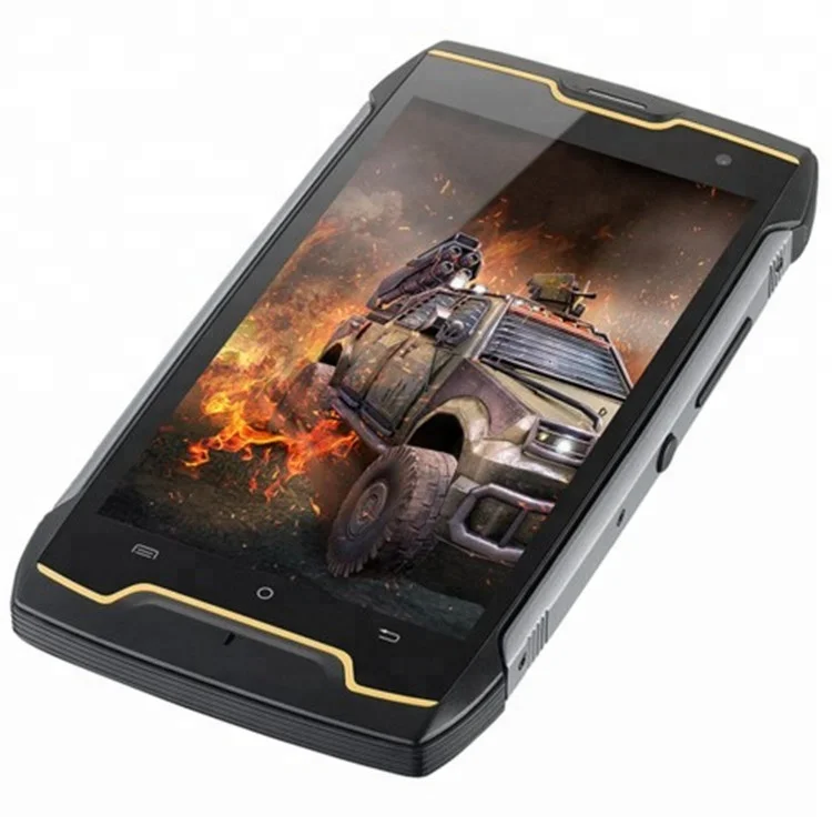 

4400mAh Cubot Kingkong 5.0 inch Triple Proofing Phone MTK6580 Quad Core 2GB+16GB dual sim unlocked Android 7.0 3G Smartphone, Black