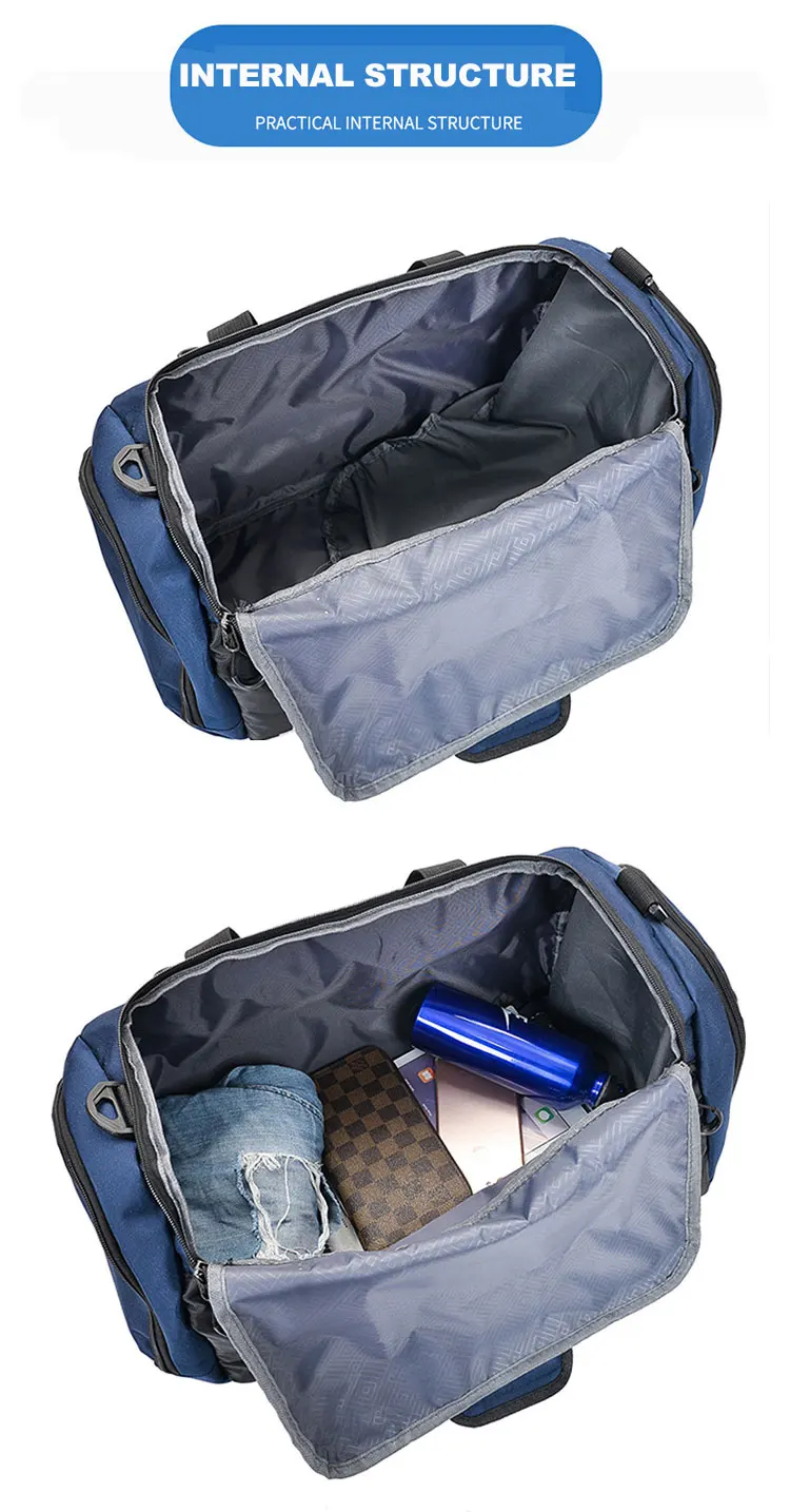 custom duffel bag logo