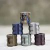G Titanium Alloy Knife Beads Paracord Can Fits Tritium Gas Tube Knife Lanyard Rope Outdoor Parachute Cord Gadget EDC Multi Tools