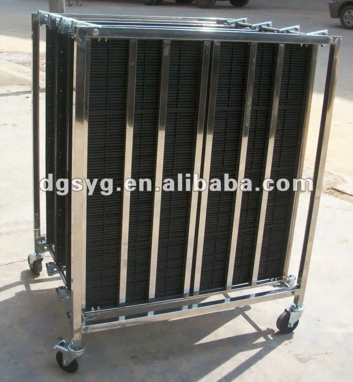 Stainless Steel PCB SMT Cart, Esd Smt Reel Storage Cart, PCB SMT ...