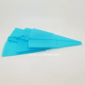 Silicone Reusable Pastry Bag With 5pcs Icing Nozzles Cake Decorating Silicone Reusable Pastry Bag With 5pcs Icing Nozzles Cake Decorating Tools Piping