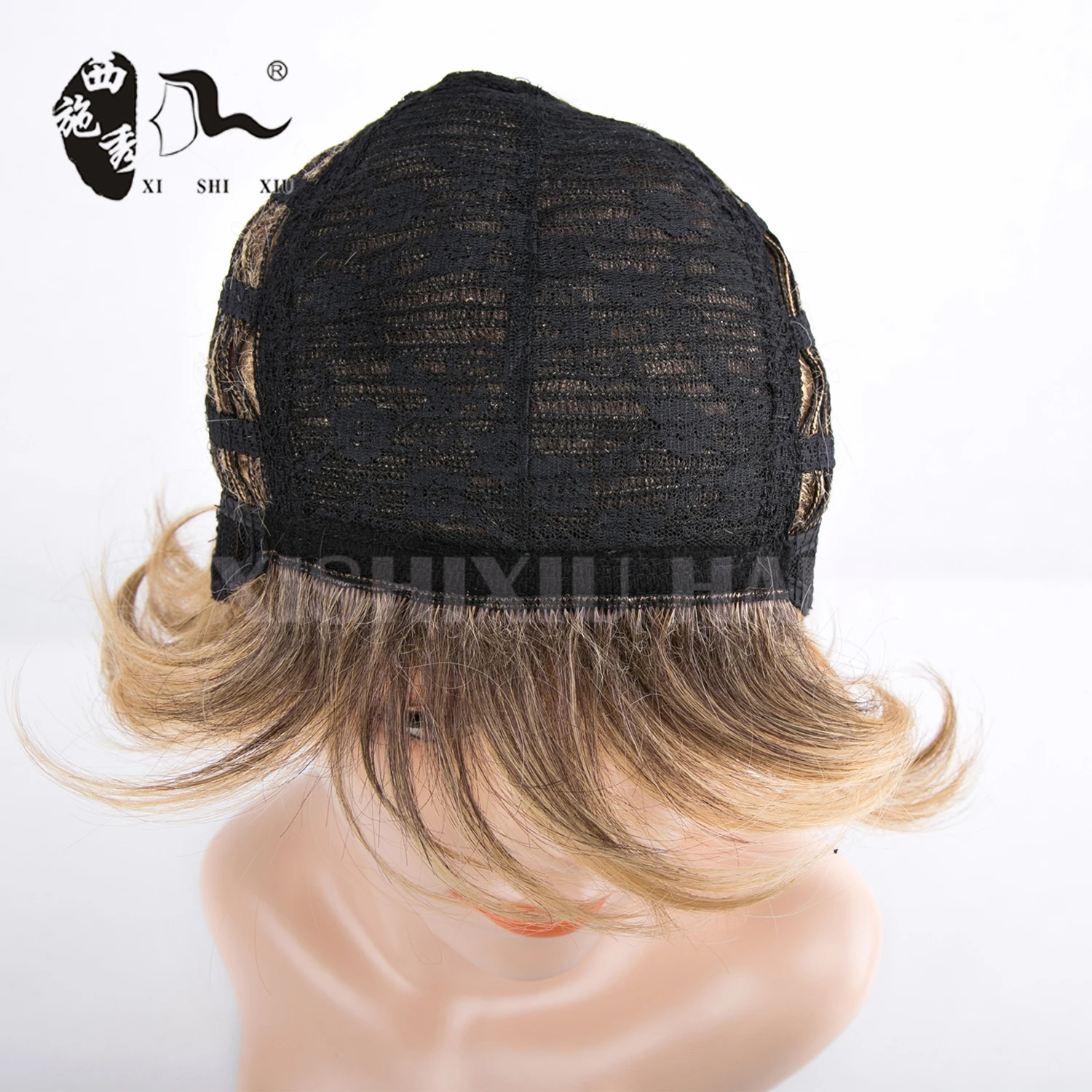 XISHIXIUBRAND 2018 Cheap price synthetic hair wig for black woman