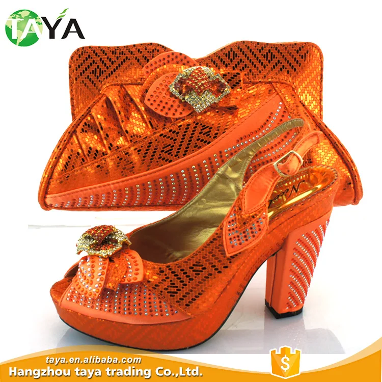 ladies orange shoes