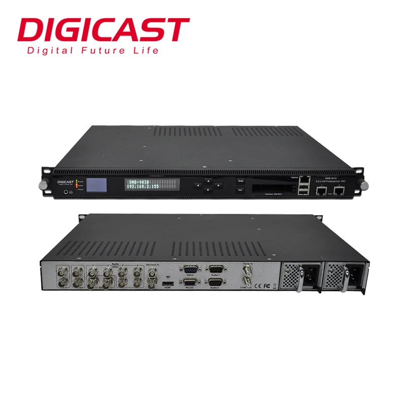 

(DMB-9030) DVB-S2/DVB-T Professional Integrated Receiver Decoder(IRD) support 4:2:2 and 4:2:0 with ASI,IP input and output