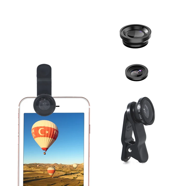 

LIEQI Wholesale 10x Macro Lens For Cell Phone Camera, Black/silver/gold/purple/red/blue