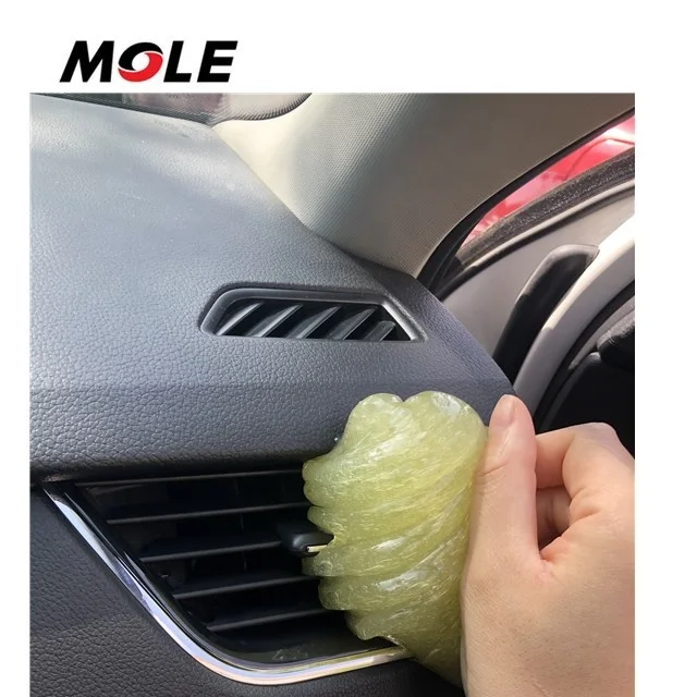 

Magic Innovative Super Soft Sticky Dust Cleaning Gel Gum Computer Car PC Laptop Keyboard Gel Cleaner Universal Dust Cleaner, Green/lemon/grape