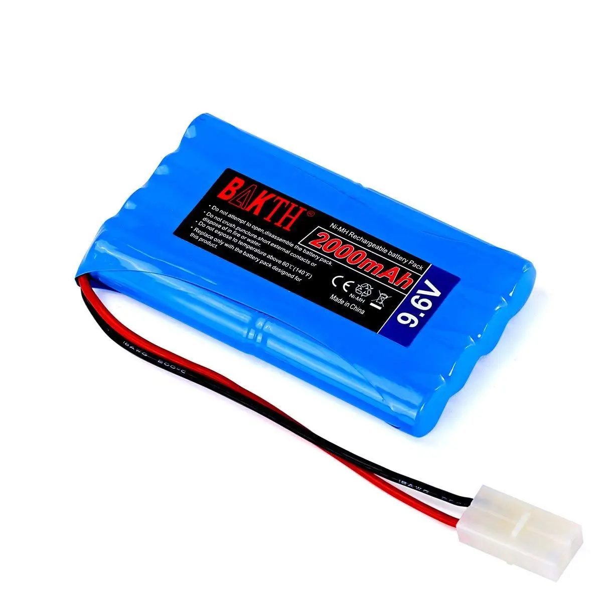 2000mah 9.6 v nimh rc car battery pack with charger