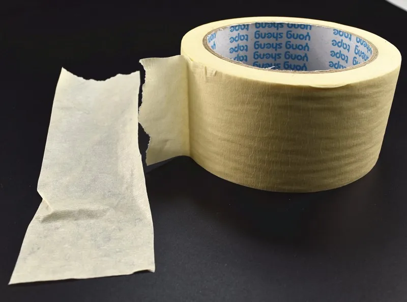 自動車用クレープペーパーマスキングテープを使用した車のスプレー塗装マスキング Buy マスキングテープを使用 自動車クレープ紙マスキングテープ クレープ紙マスキングテープ Product On Alibaba Com