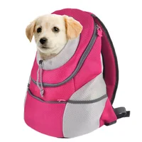 

Custom Breathable Portable Airline Pet nylon bag Dog Cat carrier backpack