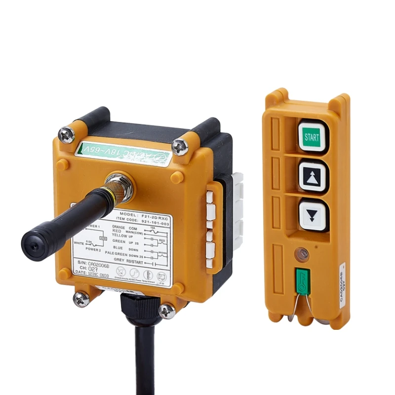 

Telecrane TELEcontrol UTING Type F21series push button transmitter F21-2D industrial wireless Crane Remote Control, N/a