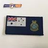 Custom logo woven UK country flag embroidery patches badges design embroidery patch NO MOQ customized shape