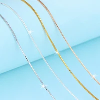 

Wholesale 16" 18" 925 Sterling Silver Jewelry Chain Necklace