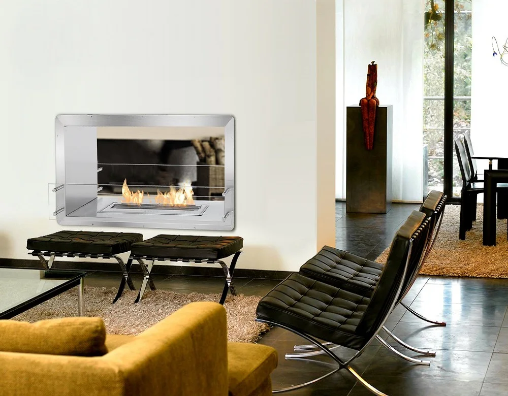 
Inno living fire 38 inch wall heater electric fireplace 