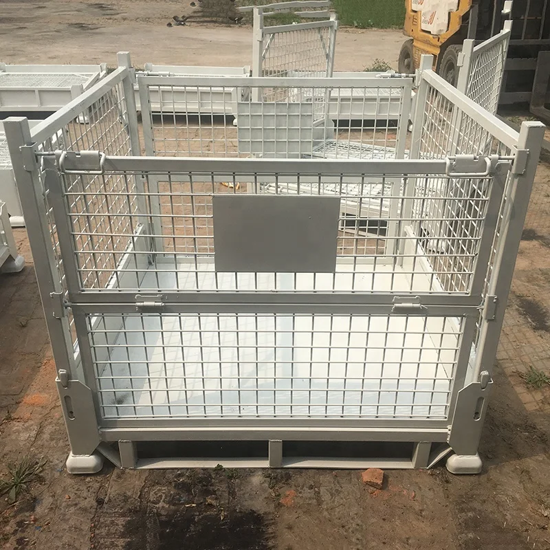 
Wholesale factory warehouse iron pallet container for sale 