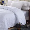 100 cotton luxury four seasons white simple style hotel bedding sets