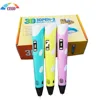 Printer 3d model with 3d printer filament PLA as drawing pen for kids toys 3d pen