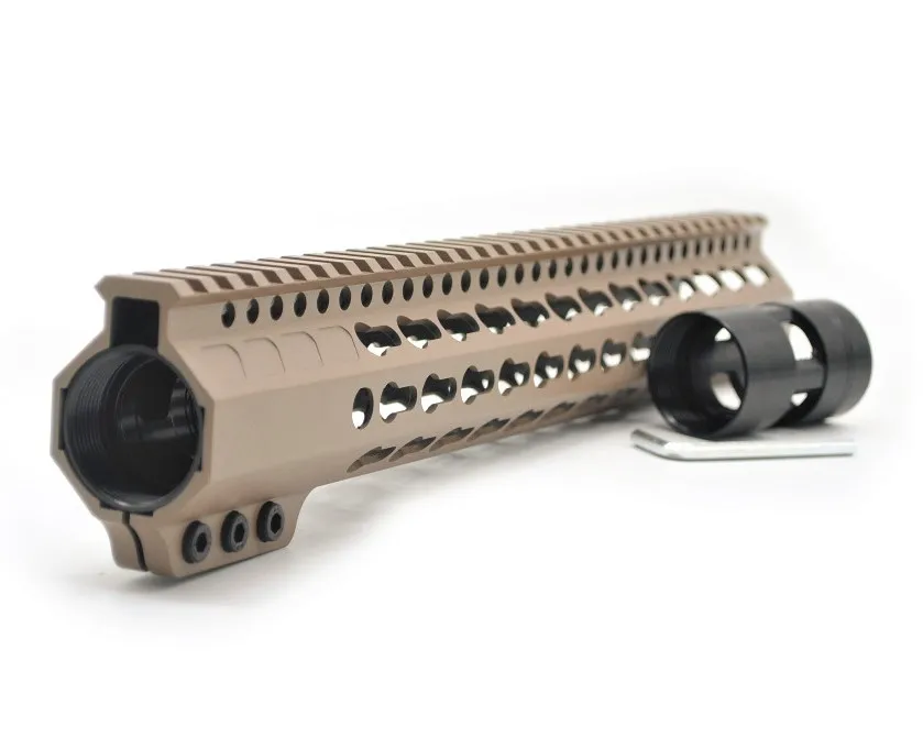 

Aplus new  Tan / Flat dark earth clamp on keymod handguard for AR15 M4 M16 fits .223/5.56 rifles