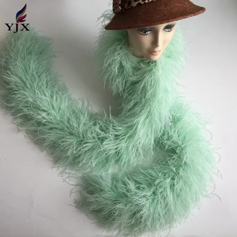 Factory Fluffy Soft Boa Fabric Ostrich Feather Artificial Feather Boa