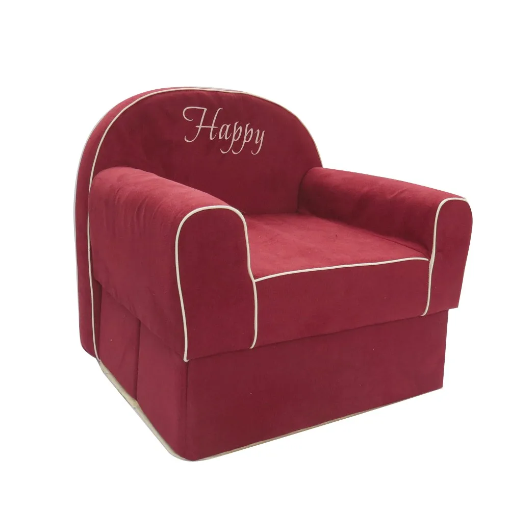 High Quality Children's Furniture Sofa Shape Storage Stool For Kids
