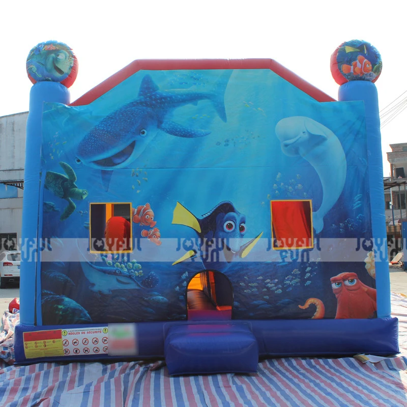 Inflatable cartoon jump bouncy castle house inflatable combo for amusement park JFCB-003,pc2.JPG