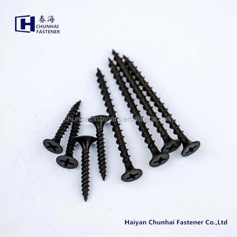 
construction screws parafuso drywall screw bugle head fine/coarse thread for wood/metal/gypsum 
