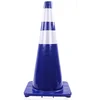 Dark Deep mazarine blue traffic road cone for sale