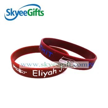 Viridity Color Plain Band Silicone Material For Export 