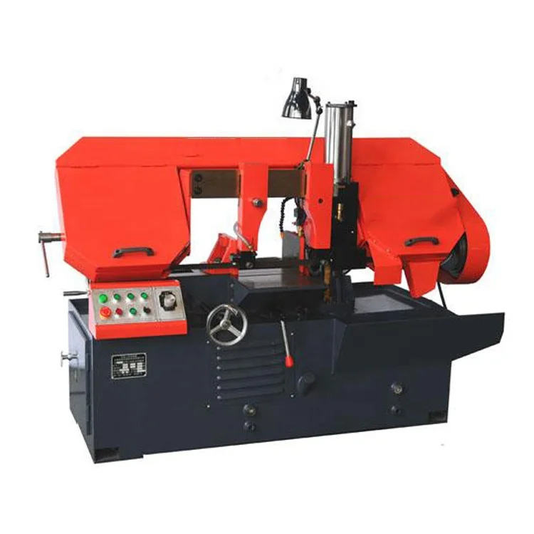 
Double Column Angle Cutting Band Saw Machine Miter Saw G-330 G-400 Metal Cutting 