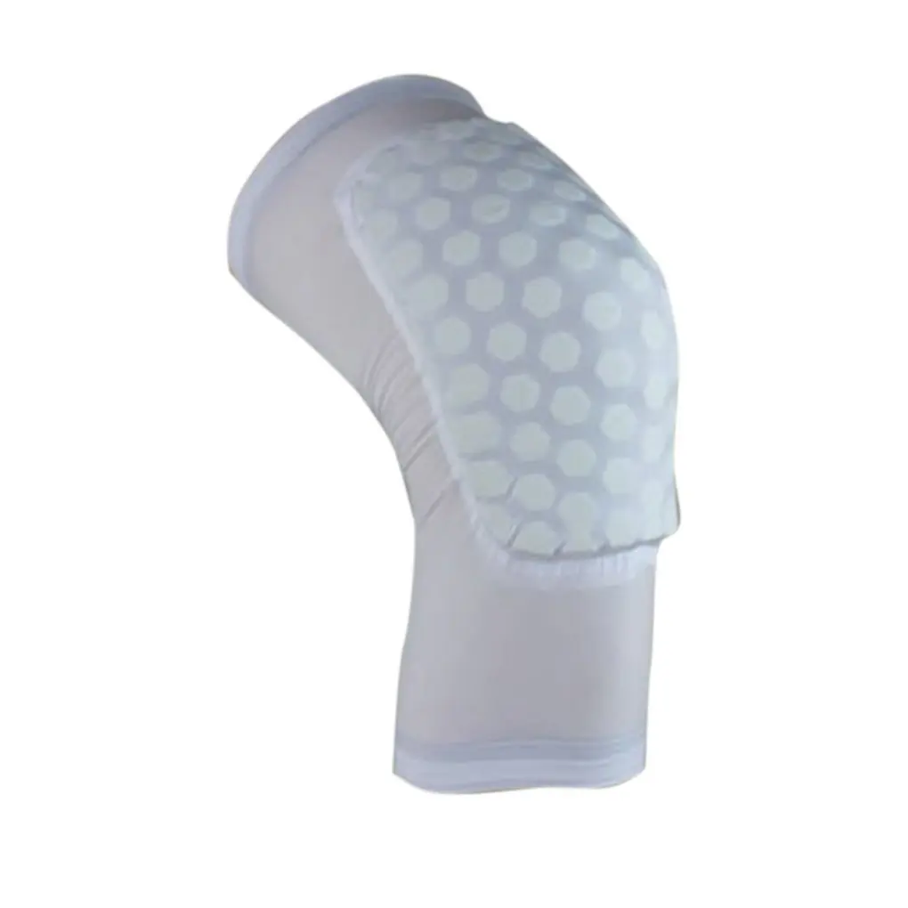 Reachs Strengthen Kneepad Honeycomb Knee Pads Crashproof Antislip Basketball Leg Knee Sleeve Protective Pad Support Sleeve Guard Padded Breathable Compression Wear Hexpad