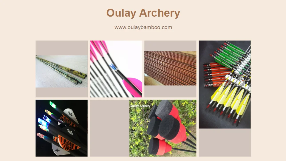 Small Weight Tolerances Matt Black And Black Carbon Fiber Archery Arrow