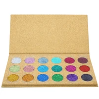 

Private Labeling18 Color Glitter Powder Eyeshadow With Glitter Cardboard Packaging