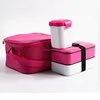 High quality Bento box set with cooler bag/cup/cultery lunch box with bag set