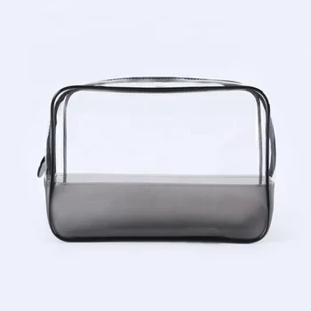 Custom Travel Small Zipper Clear Pvc Cosmetic Bag With Handle View Oem Odm Product Details From Shenzhen Allwin Bags Co Ltd On