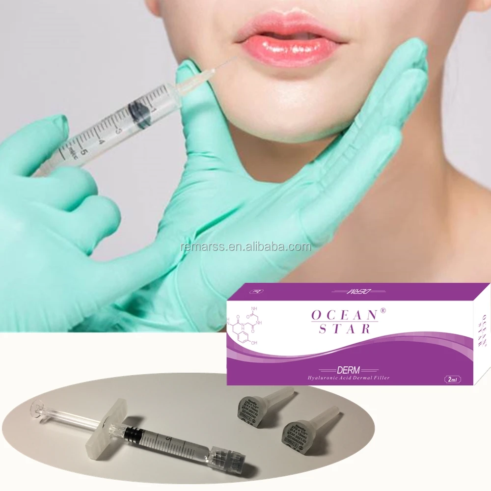 

2019 Ocean Star cross-linked hyaluronic acid injection lip Derm 2ml