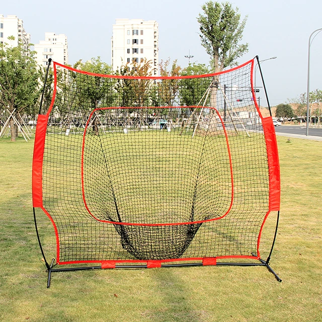 
Baseball Practice Net 7 x 7 with bow frame 