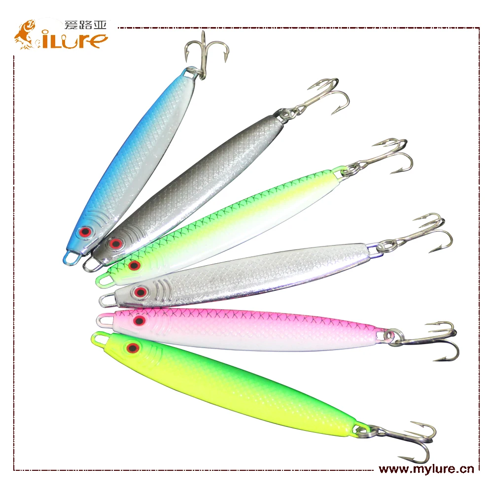 

Cheap Price Jigging Lure Metal Fishing Tackle With VMC Hook, Vavious colors