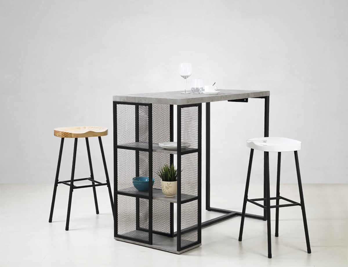 Customized Modern Luxury Home Kitchen Table And Stools Furniture Wood