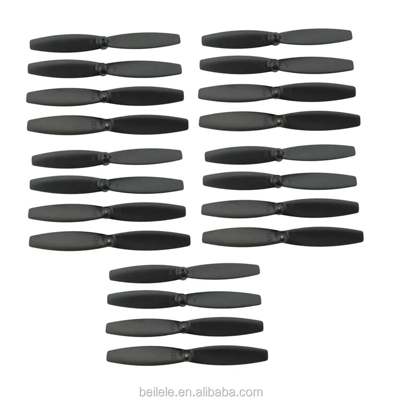 

Free Shipping 20PCS UDI U31 U31W U36 U34W U36WH T25 RC Drone Propellers, Black