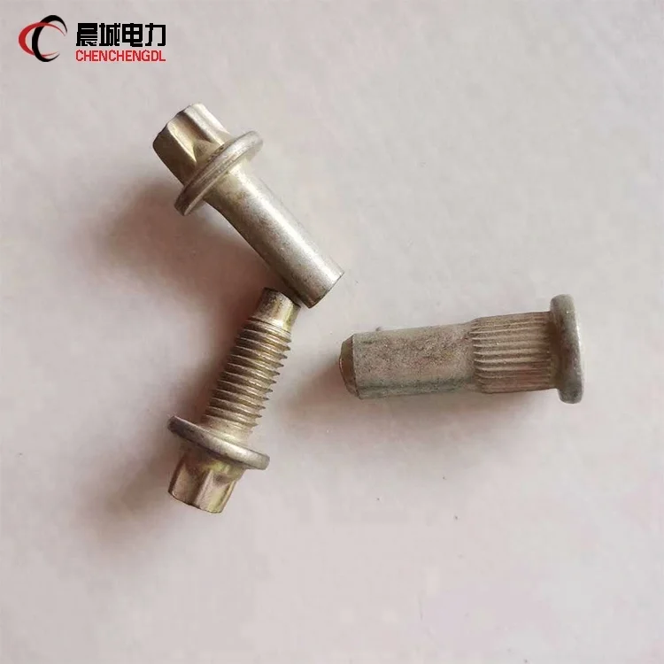 
DIN 34800-2000 high strength steel 12 points wabbler bolt with flange for automobile 