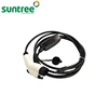 SUNTREE IP44 mode 3 type 2 ev plug electrical charging connectors for cars