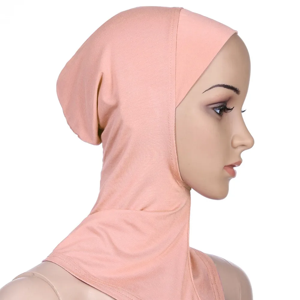 Hm201# Modest Fashion Islamic Accessory Plain Muslim Hijab Inner For ...