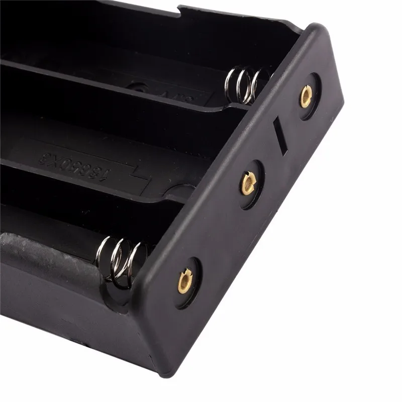 Heavy Duty 3 Cell Liion 18650 3.7v Lithium Battery Holder With Wire